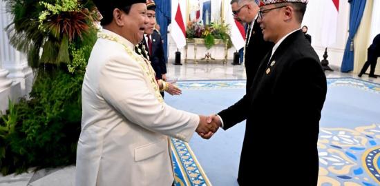 Presiden Prabowo Terima Ucapan Selamat dari Presiden dan Wakil Presiden Terdahulu di Istana