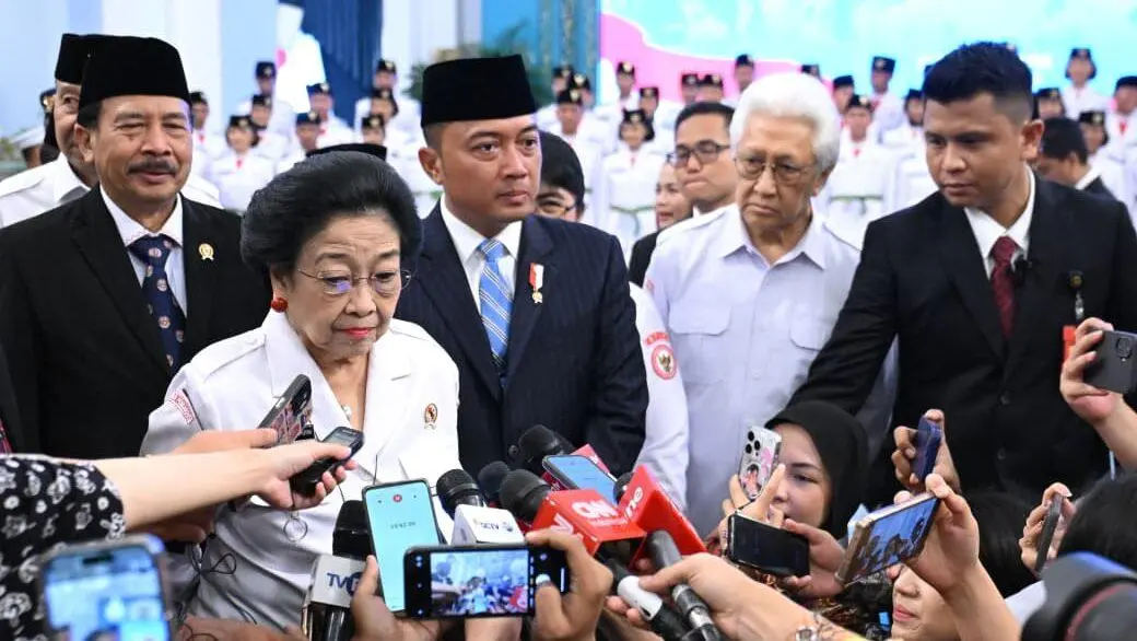Menteri Sekretaris Negara Kukuhkan 76 Anggota Paskibraka Tahun 2025