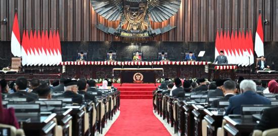 Presiden Prabowo Sampaikan Pidato Kenegaraan Penyampaian RUU APBN 2026 dan Nota Keuangan