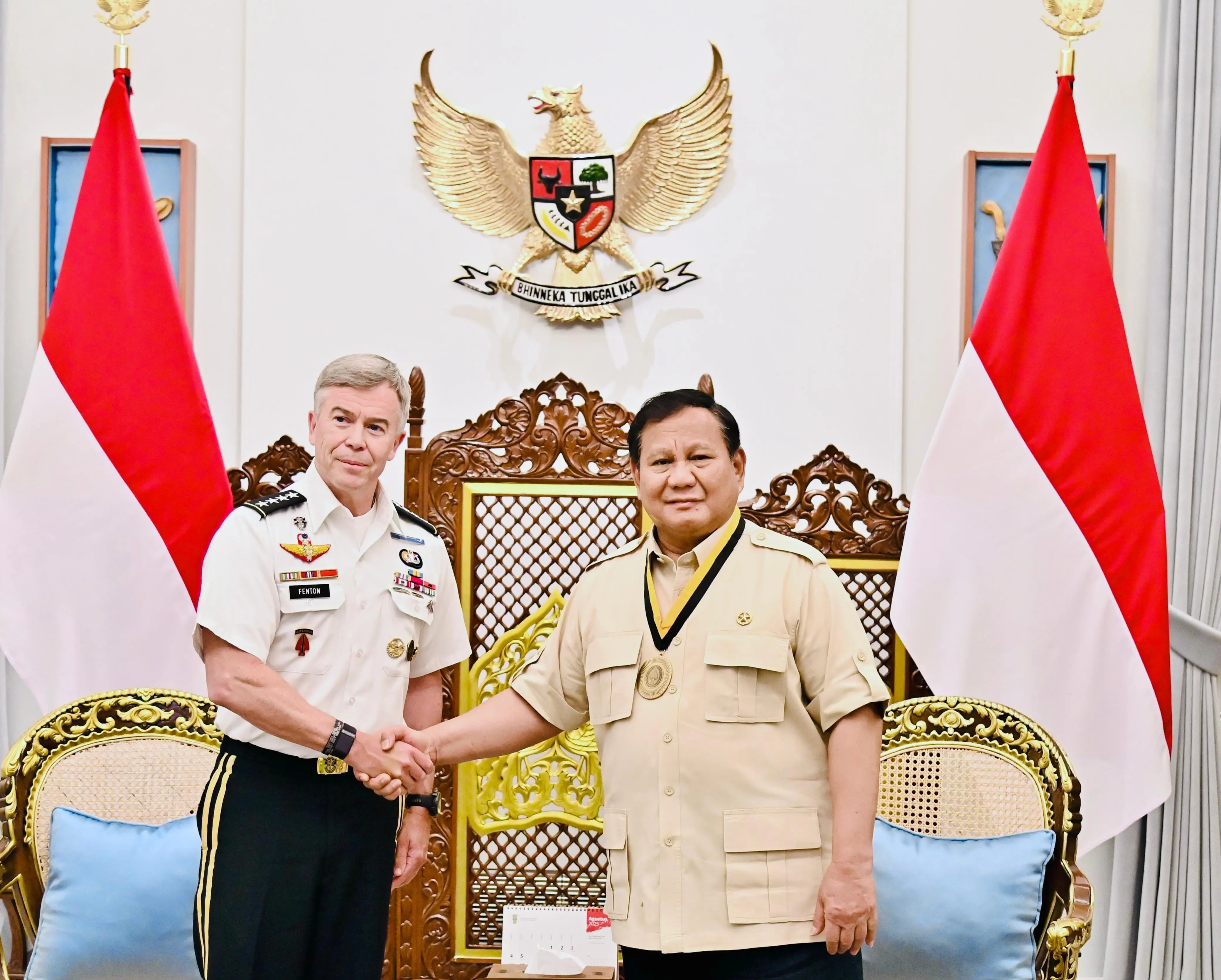 Suara Lintas Agama dalam Doa Kebangsaan 80 Tahun Indonesia Merdeka