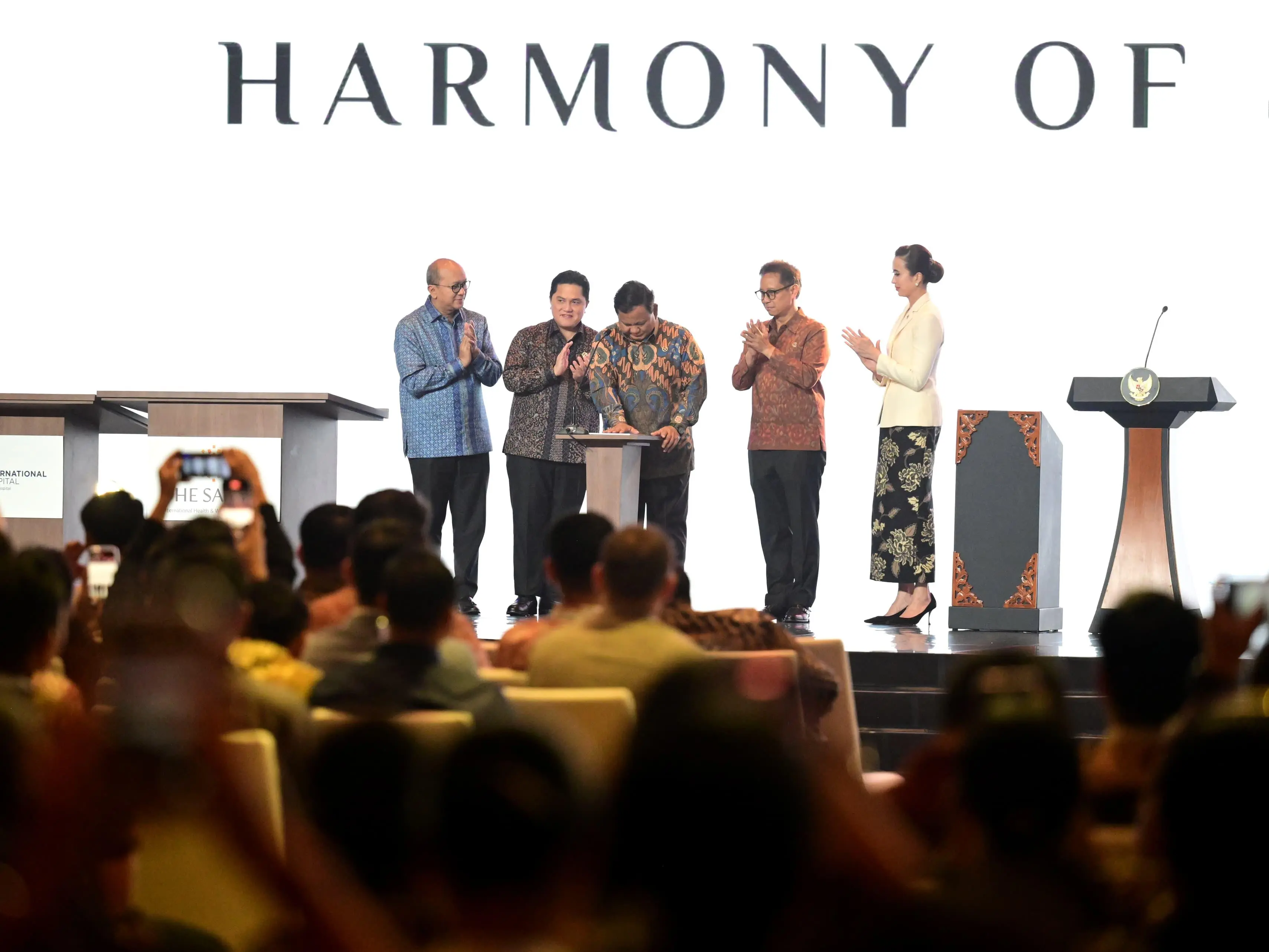 Presiden Prabowo Resmikan KEK Sanur dan Bali International Hospital