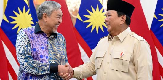 Presiden Prabowo Terima Kunjungan Kehormatan Wakil Perdana Menteri Malaysia