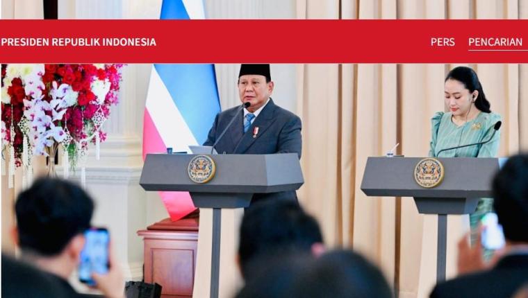 Presiden Prabowo dan PM Paetongtarn Gelar 1st Leaders’ Consultation