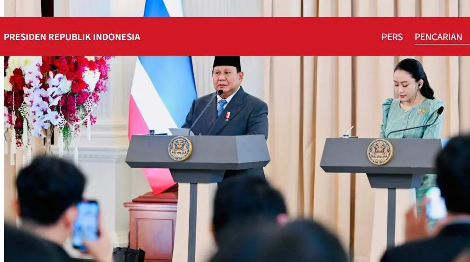 Presiden Prabowo dan PM Paetongtarn Gelar 1st Leaders’ Consultation