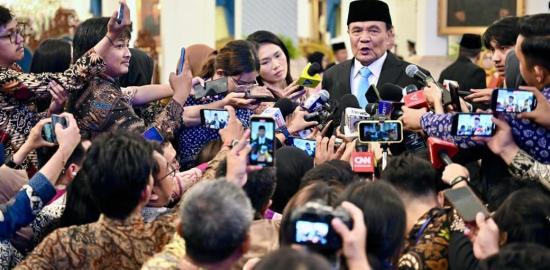 Menteri dan Kepala Badan Nyatakan Komitmen Mengabdi Setelah Dilantik Presiden Prabowo