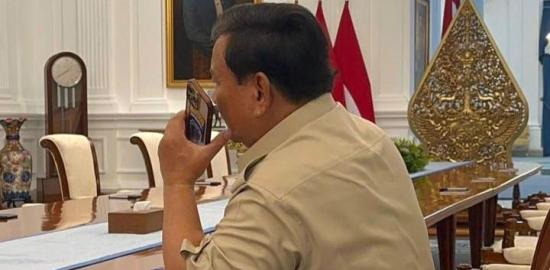 Prabowo Tegaskan Solidaritas Usai Telepon Emir Qatar Pasca Serangan Israel ke Doha
