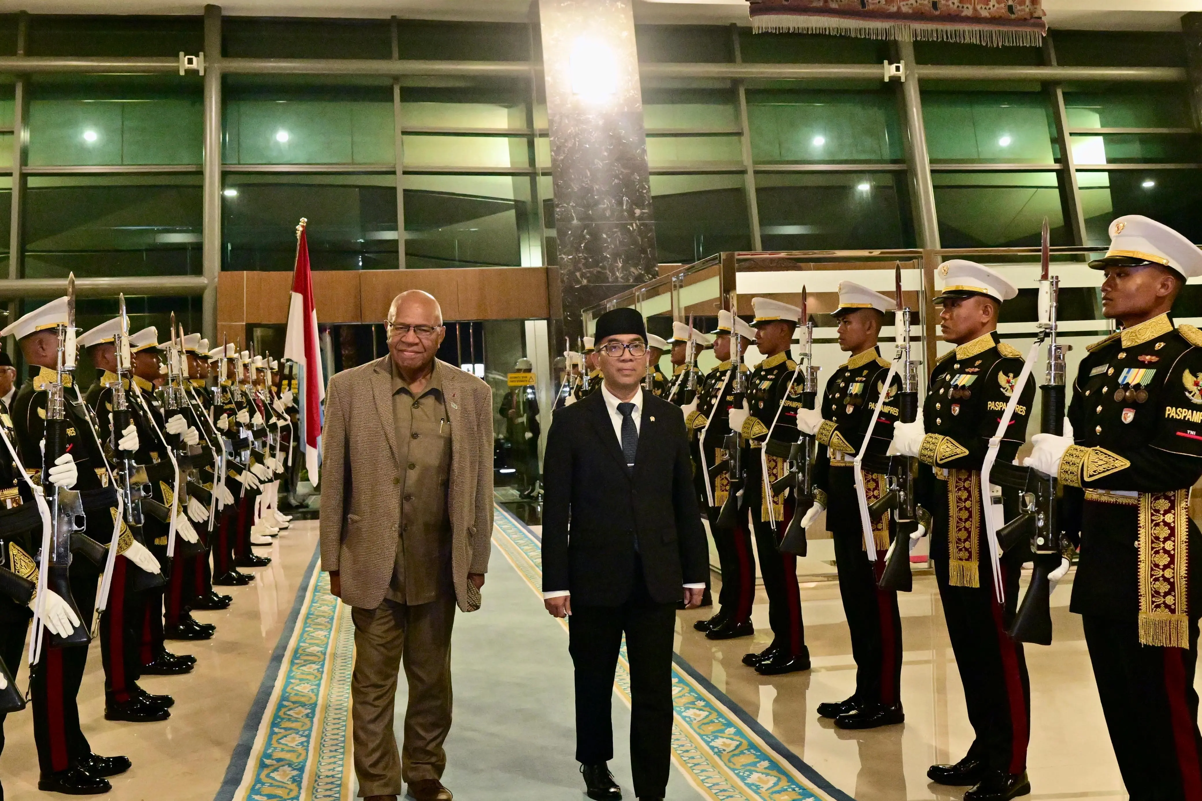PM Fiji Lakukan Kunjungan Resmi kepada Presiden Prabowo