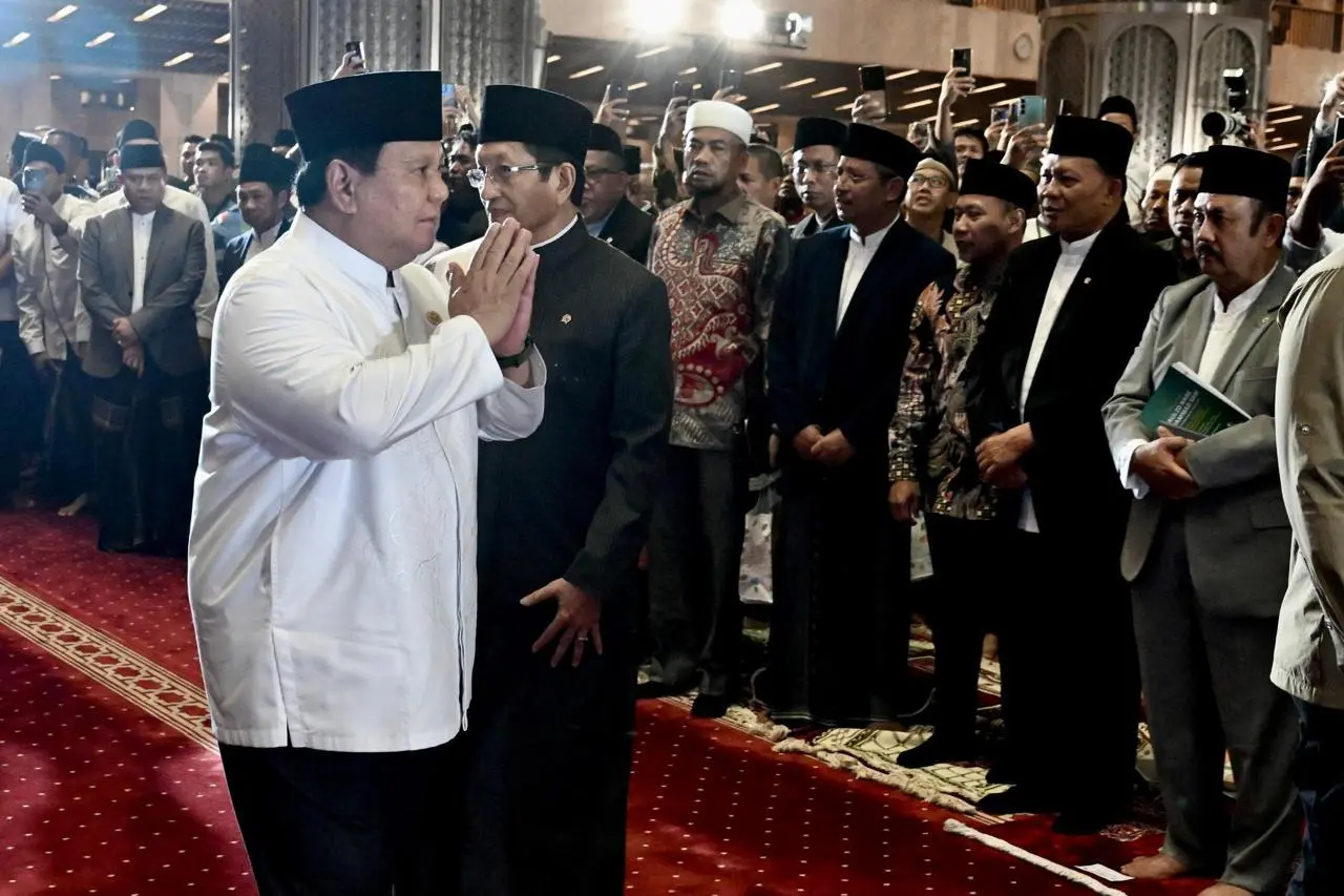 Prabowo Hadiri Peringatan Maulid Nabi 1447 H di Masjid Istiqlal Jakarta