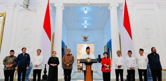 Prabowo dan Para Ketum Parpol Bahas Stabilitas Nasional di Tengah Gejolak Aksi Massa