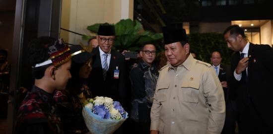 Kehangatan Diaspora Indonesia Sambut Kedatangan Presiden Prabowo di Bangkok