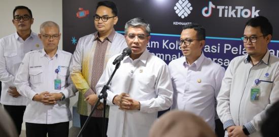 Kemnaker Gandeng TikTok, Perkuat Talenta Ekonomi Digital dan Buka Peluang Kerja Baru