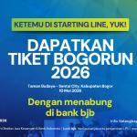 Bank BJB Luncurkan Promo Menarik untuk Tiket BOGORUN 2026