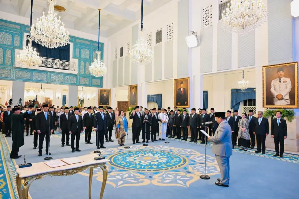 Presiden Prabowo lantik duta besar luar biasa dan wakil duta besar RI untuk negara sahabat