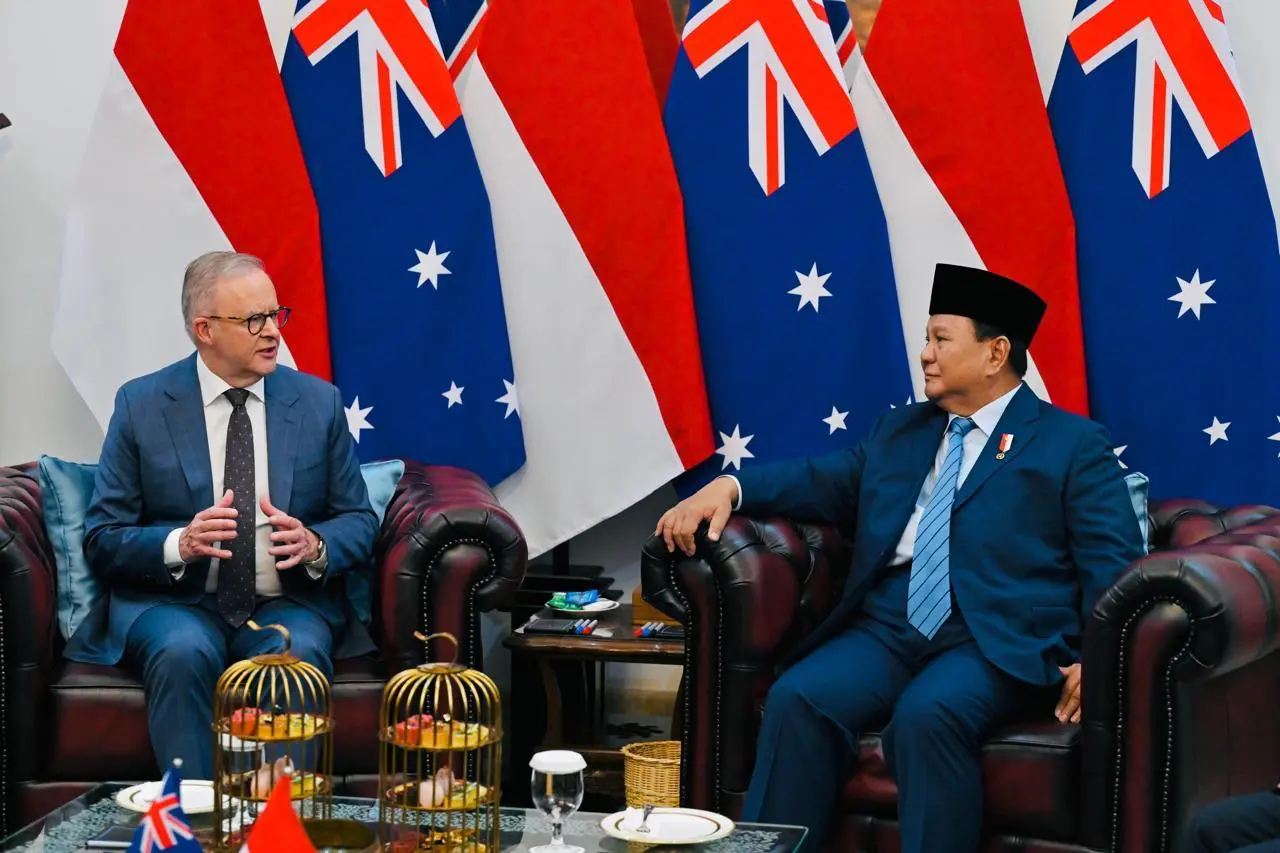 Presiden Prabowo Sepakati Penguatan Kemitraan Strategis Komprehensif Indonesia–Australia