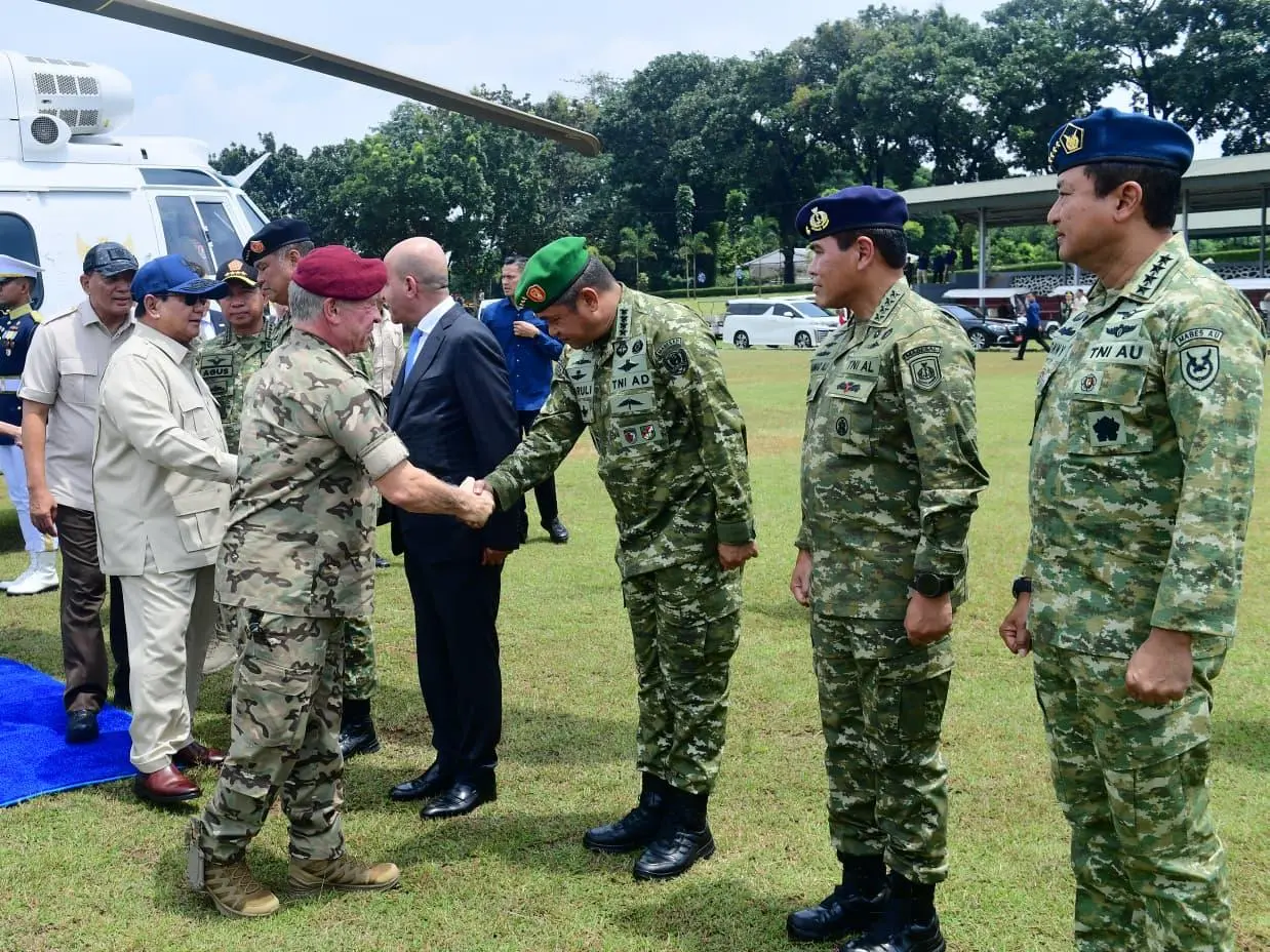 Prajurit TNI Bangga Tampil di Hadapan Presiden Prabowo dan Raja Abdullah II