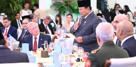 Indonesia–Yordania Pererat Hubungan Strategis Lewat Jamuan Kenegaraan di Istana Negara Jakarta