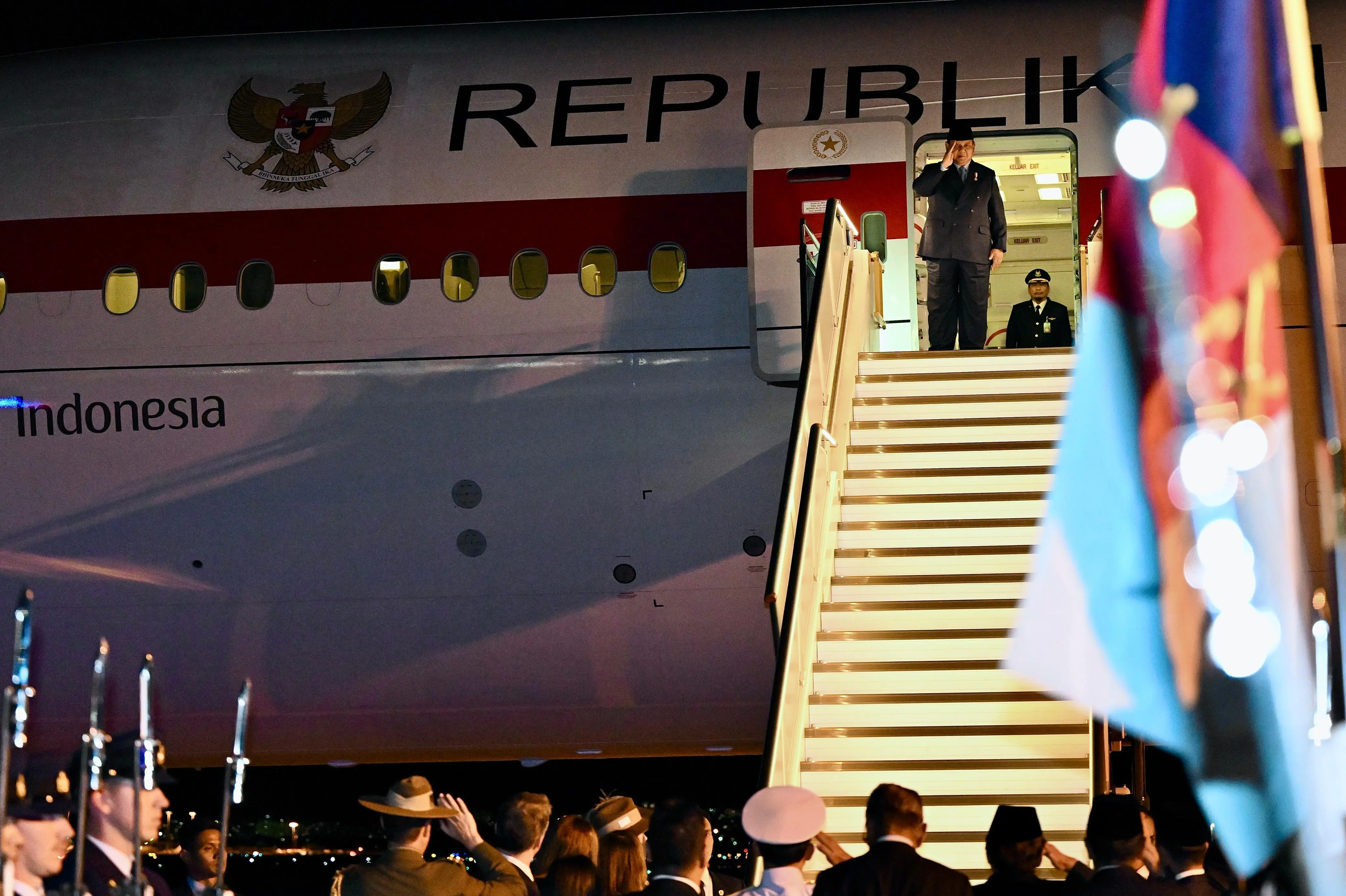 Presiden Prabowo Bertolak Kembali ke Tanah Air Usai Kunjungan Kenegaraan di Australia