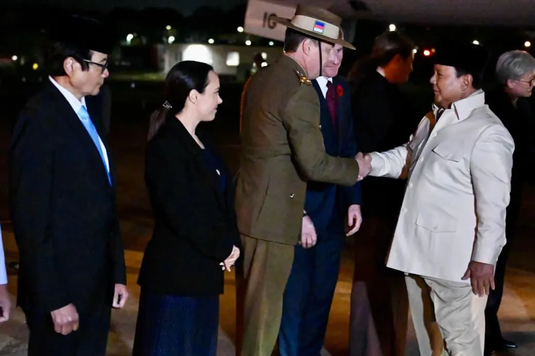 Presiden Prabowo Tiba di Sydney untuk Kunjungan Kenegaraan