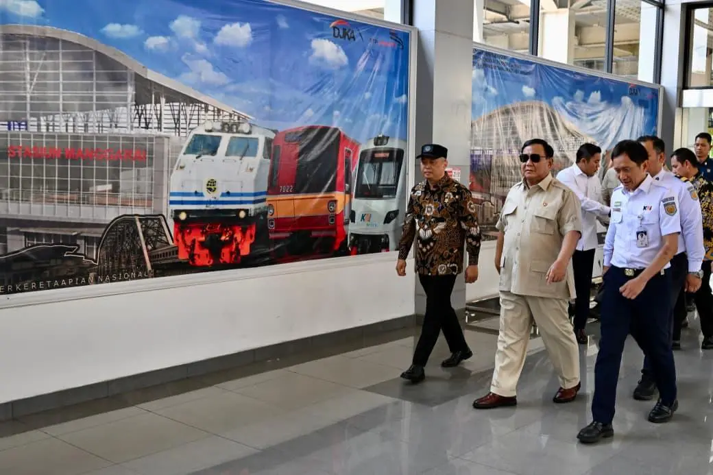 Presiden Prabowo: Sistem Kereta Api Jadi Fokus Pembangunan Nasional