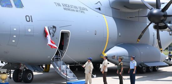 Presiden Prabowo: A400M/MRTT Tambah Kekuatan TNI dalam Misi Pertahanan dan Kemanusiaan