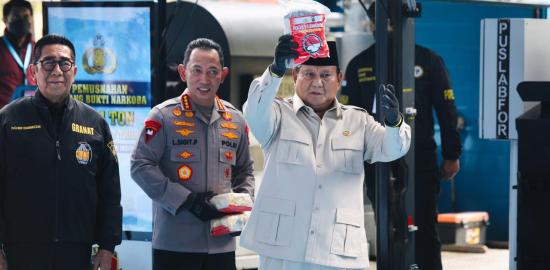 Presiden Prabowo Tegaskan Narkoba Sebagai Ancaman Besar yang Harus Diperangi Secara Menyeluruh