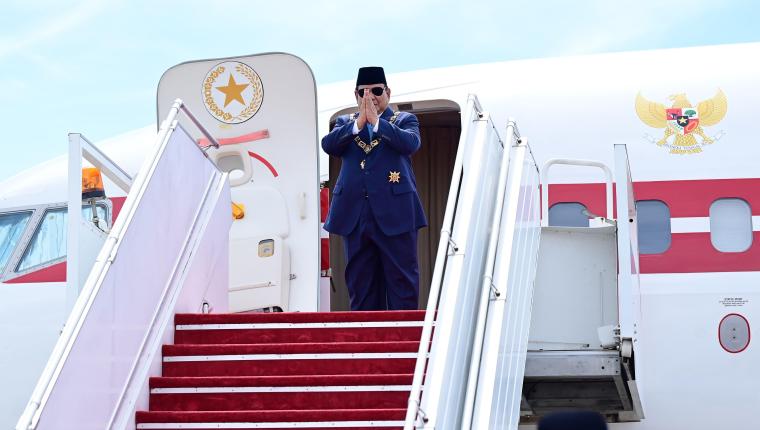 Usai Kunjungan ke Brunei Darussalam, Presiden Prabowo Pulang Tanah Air