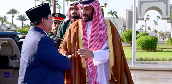 Presiden Prabowo Bahas Solidaritas dan Layanan Haji Dengan Putra Mahkota MBS