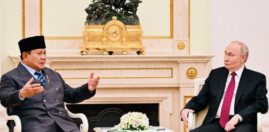 Presiden Putin Tegaskan Kesiapan Pererat Kerja Sama Strategis Indonesia Rusia di Kremlin