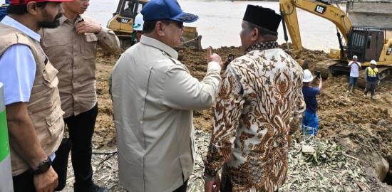 Presiden Prabowo Serukan Solidaritas dan Kerja Sama Percepat Pemulihan Bencana