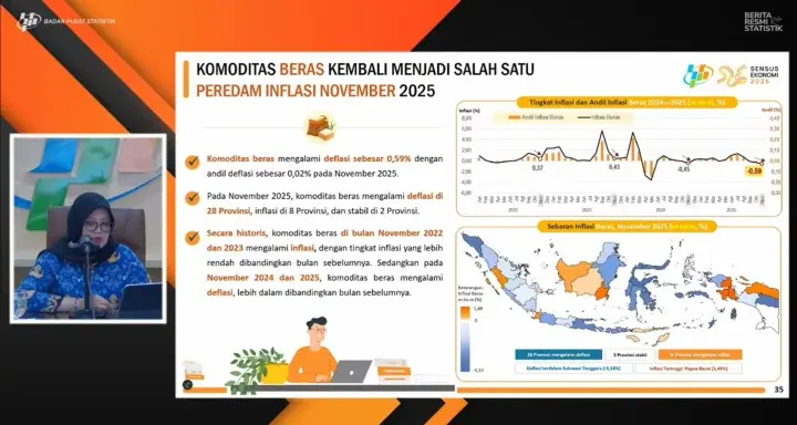 Beras Medium Aman dan Surplus, Impor Dibatasi untuk Kebutuhan Khusus