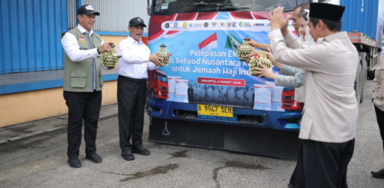 Pemerintah Ekspor Perdana 2.280 Ton Beras Premium ke Arab Saudi