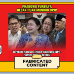 [SALAH] Prabowo dan Purbaya Desak Puan Mundur dari DPR