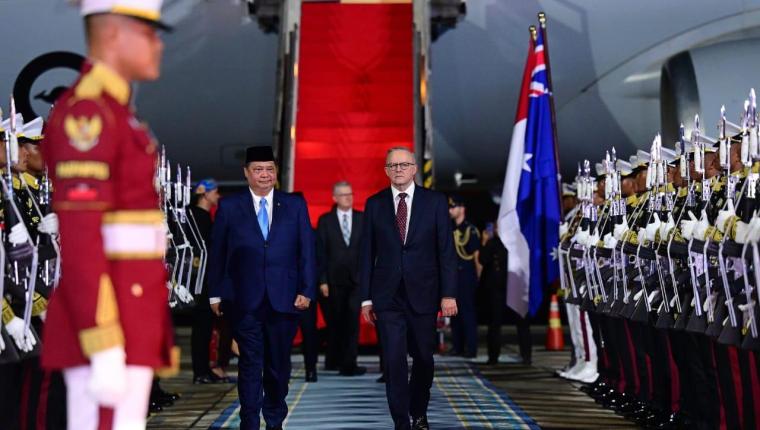 PM Albanese Tiba, Tandai Kunjungan Resmi Tiga Hari di Indonesia