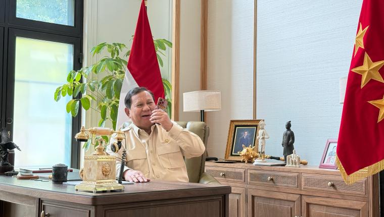 Presiden Prabowo Sampaikan Ucapan Selamat kepada PM Australia Anthony Albanese