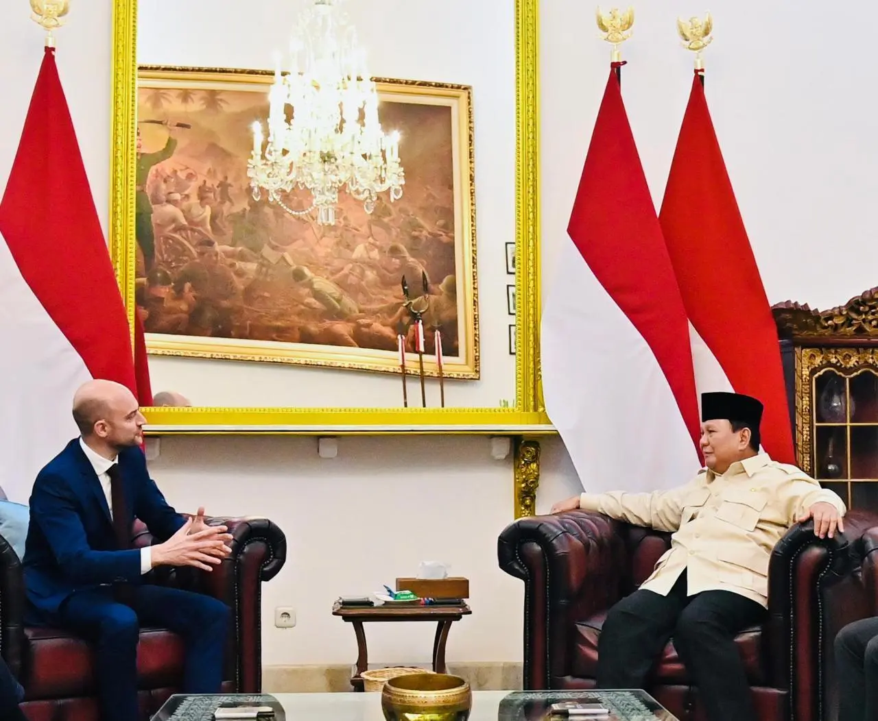 Terima Menlu Prancis, Presiden Prabowo Tekankan Penguatan Kemitraan Strategis antar Kedua Negara