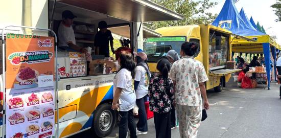 Kultura Market di Pademangan Barat Diminati Warga