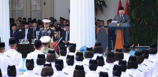 Peringati 81 Tahun Hari Lahir Pancasila, Presiden Prabowo: Pancasila Konsensus Agung Pemersatu Bangsa