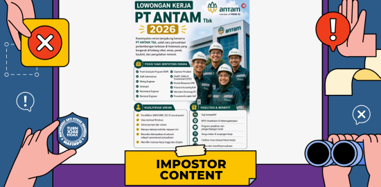 [PENIPUAN] Tautan Lowongan Kerja Antam