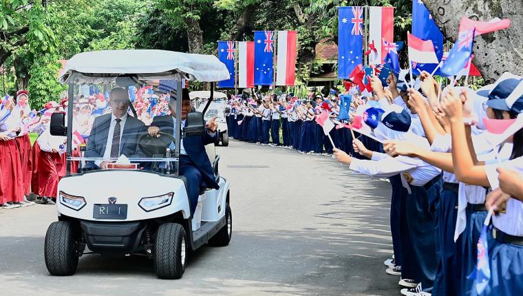 Santap Siang di Istana Negara, Diplomasi Hangat Indonesia dan Australia