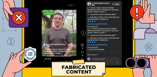 [PENIPUAN] Klaim Bantuan Modal Usaha Mengatasnamakan Ahok Kembali Beredar