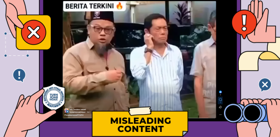 [SALAH] Klaim Nadiem Makarim Menyerahkan Rp450 Triliun kepada Presiden Jokowi