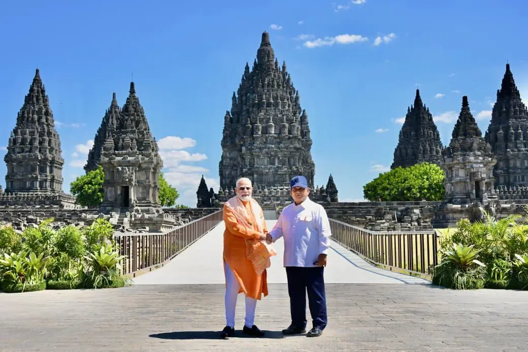 Presiden Prabowo dan PM Modi Kunjungi Candi Prambanan, Tegaskan Kedekatan Sejarah dan Budaya Indonesia-India