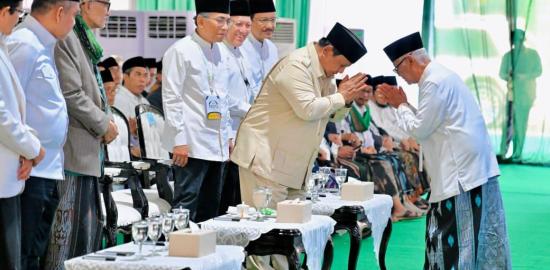 Presiden Prabowo: Ulama dan Umara Harus Bersatu Menjaga Kepentingan Rakyat dan Bangsa