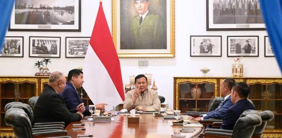 Presiden Prabowo Terima Laporan Program Bedah Rumah dan Rumah Subsidi