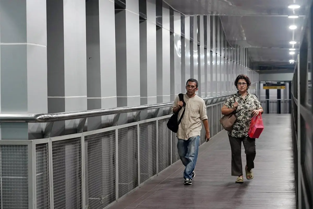 JPO Senen Sentral Kembali Dibuka, Mobilitas Pejalan Kaki Lebih Aman dan Nyaman