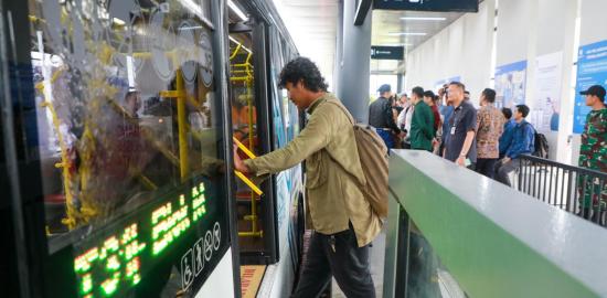 Transjabodetabek Rute PIK 2-Blok M Catatkan 1,4 Juta Pelanggan