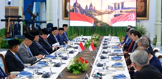 Presiden Prabowo Tegaskan Indonesia - Singapura Perkuat Kemitraan Strategis, Leaders’ Retreat Hasilkan Langkah Konkret Berbagai Sektor