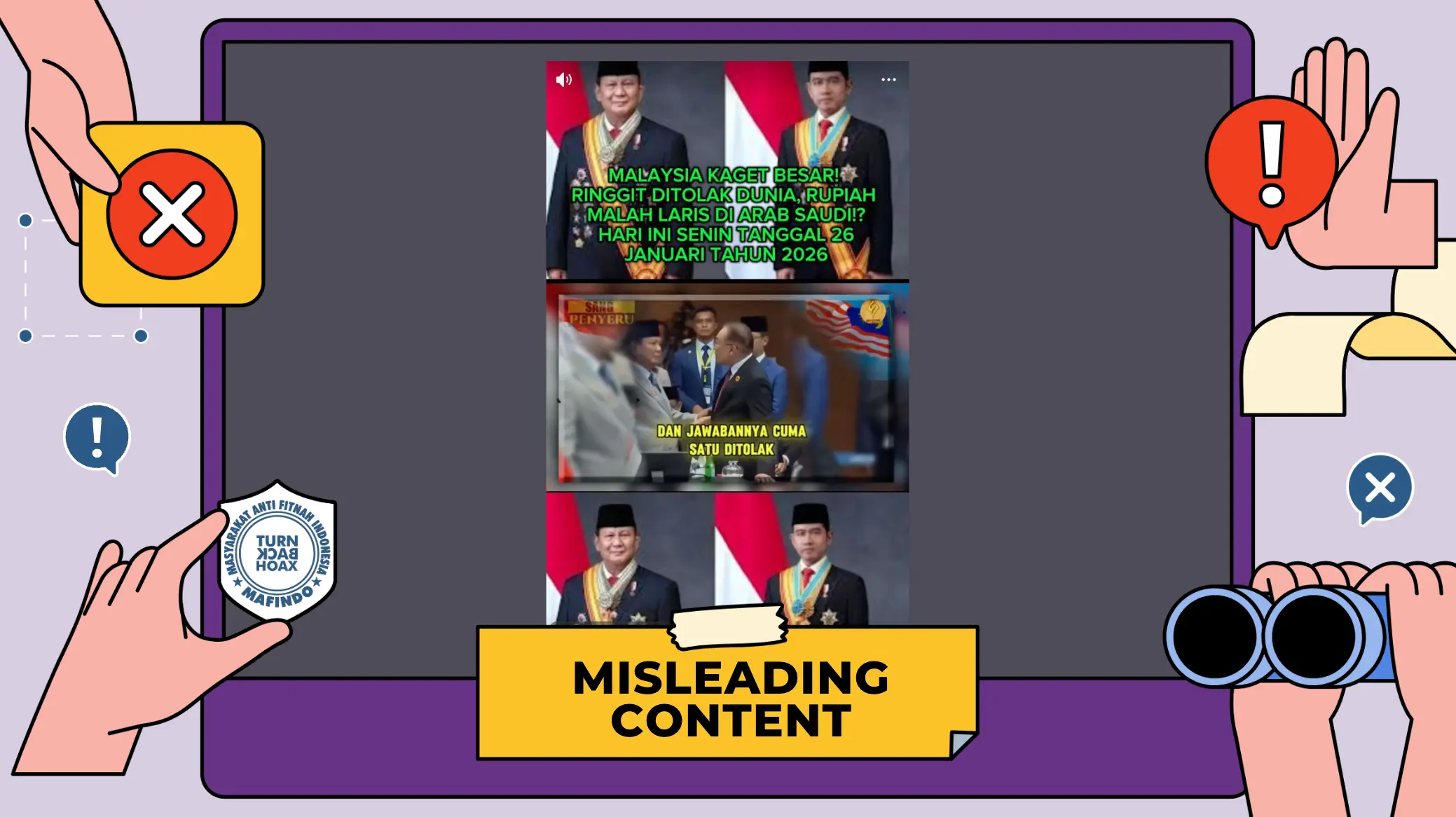 [SALAH] Ringgit Malaysia Ditolak di Luar Negeri saat Rupiah Menguat