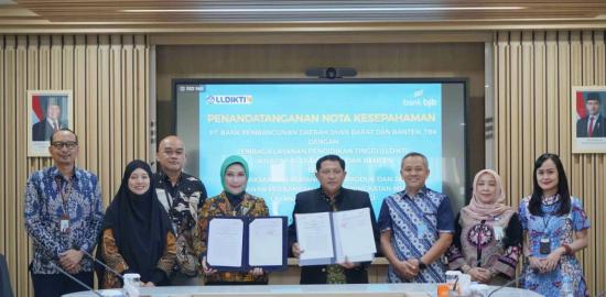 bank bjb dan LLDIKTI IV Resmikan Sinergi Strategis untuk Dukung Ekosistem Kampus