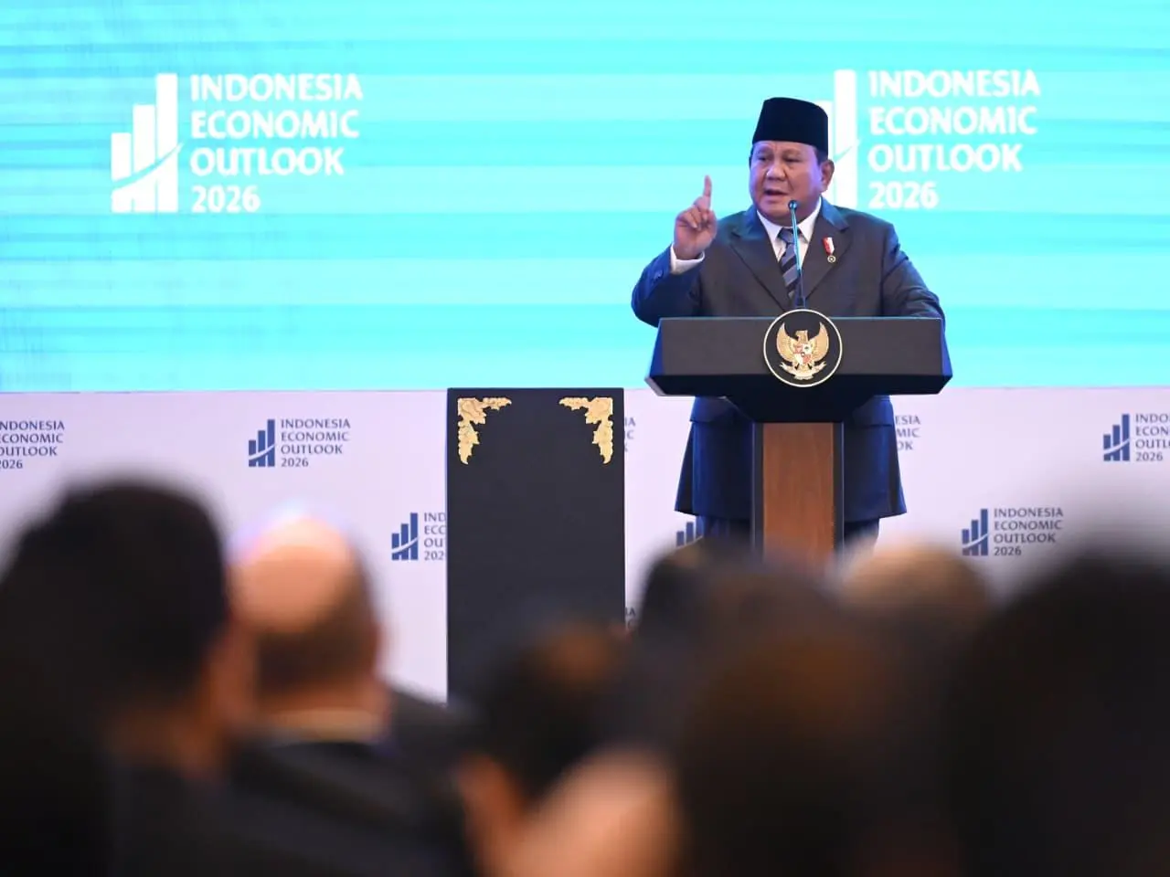 Presiden Prabowo Hadiri Indonesia Economic Outlook 2026, Siapkan Strategi Kebijakan Ekonomi Nasional